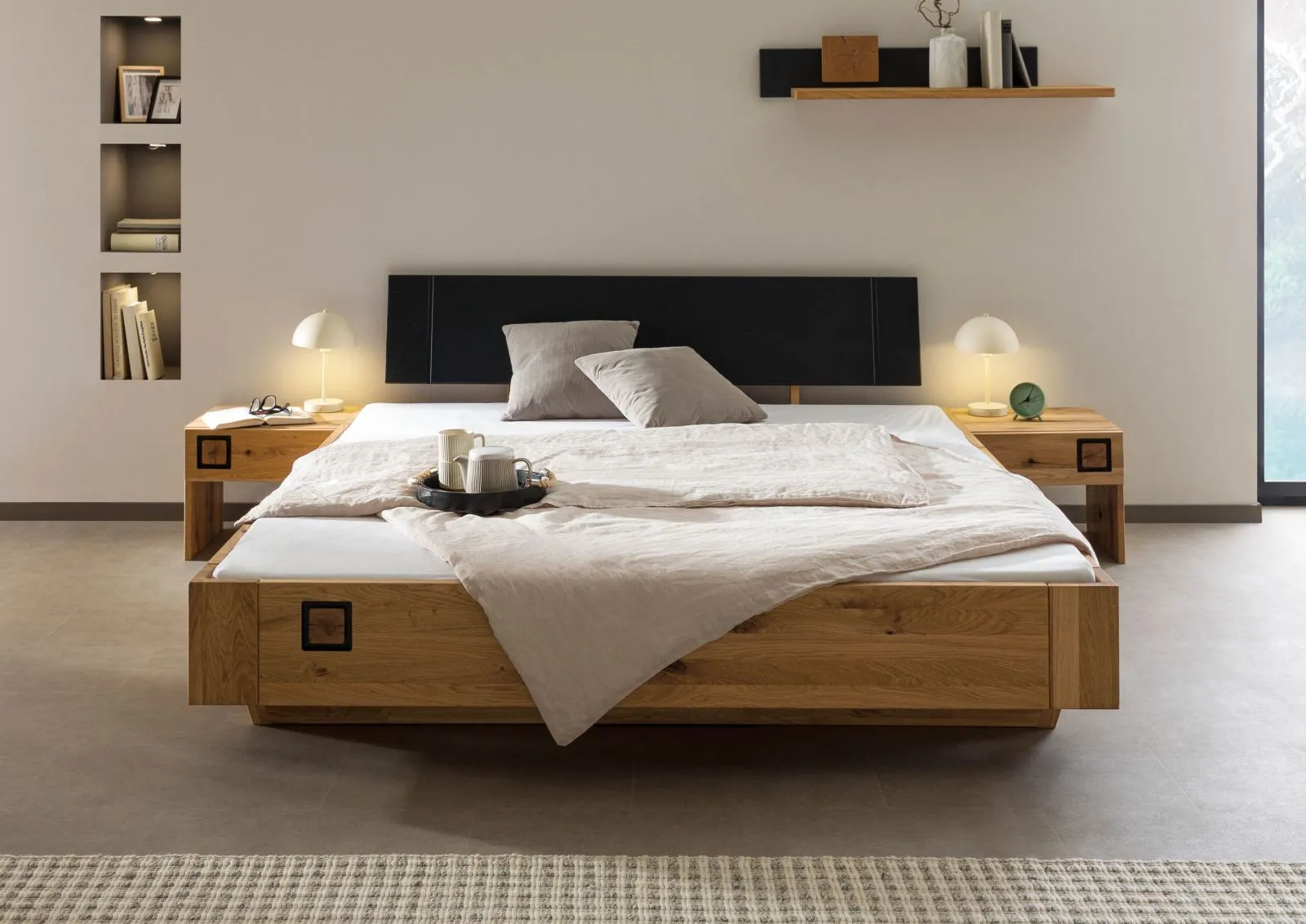 Massief houten bedden 180x200