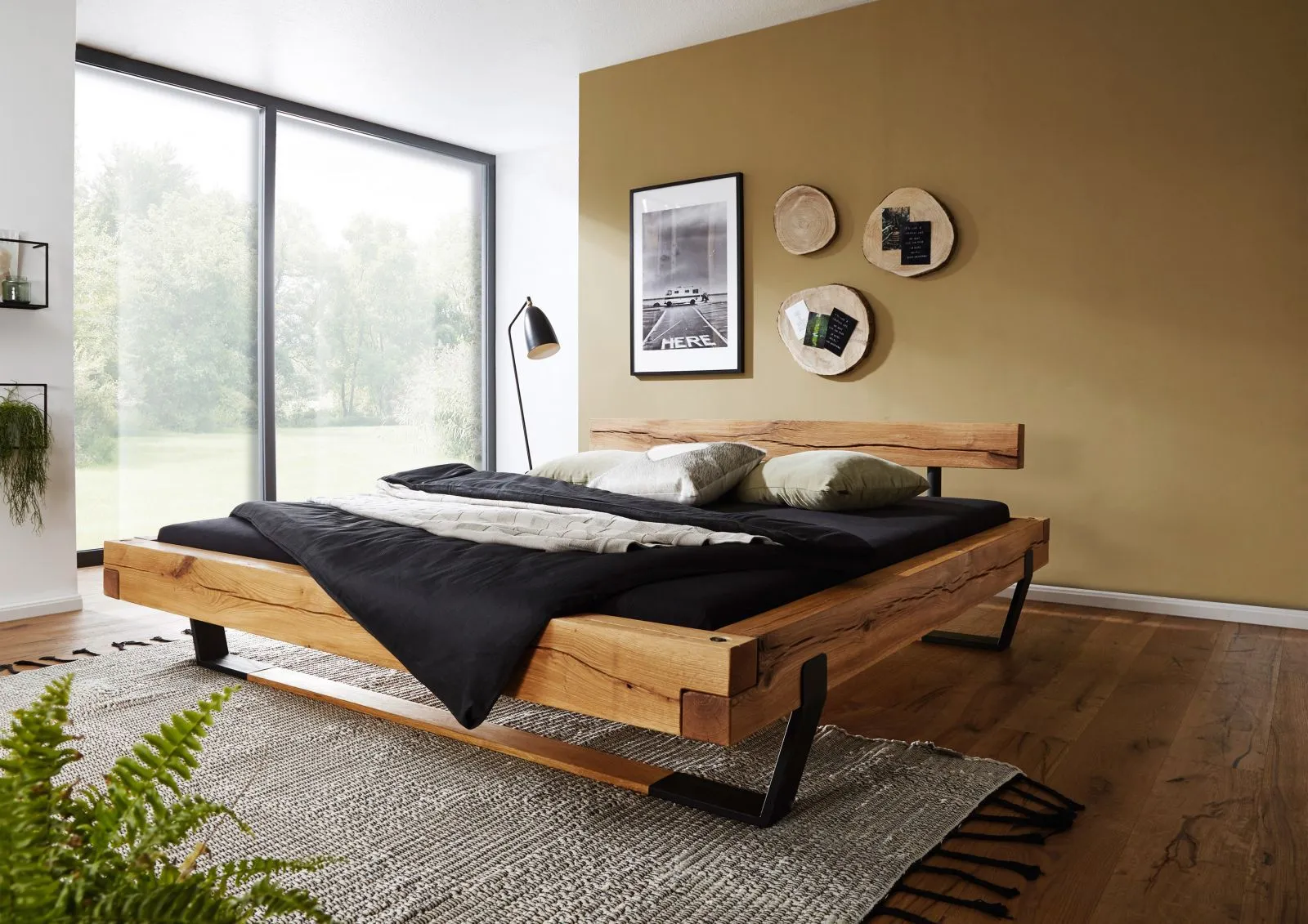 Massief houten bedden 160x200